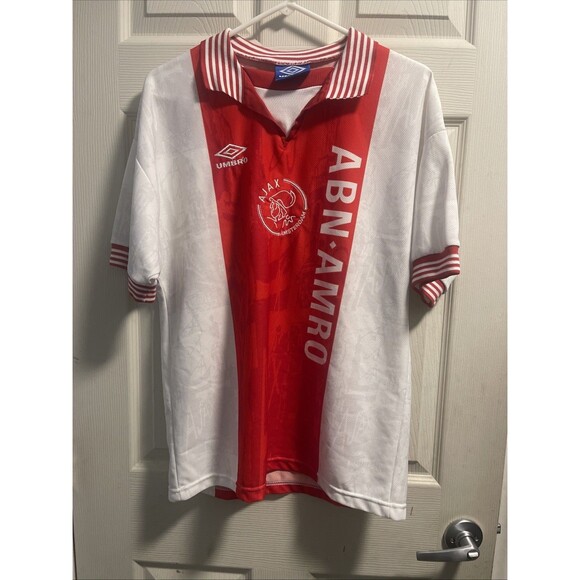 AJAX AMSTERDAM 1994 HOME FOOTBALL SOCCER SHIRT UMBRO TRIKOT SIZE M - Picture 1 of 12